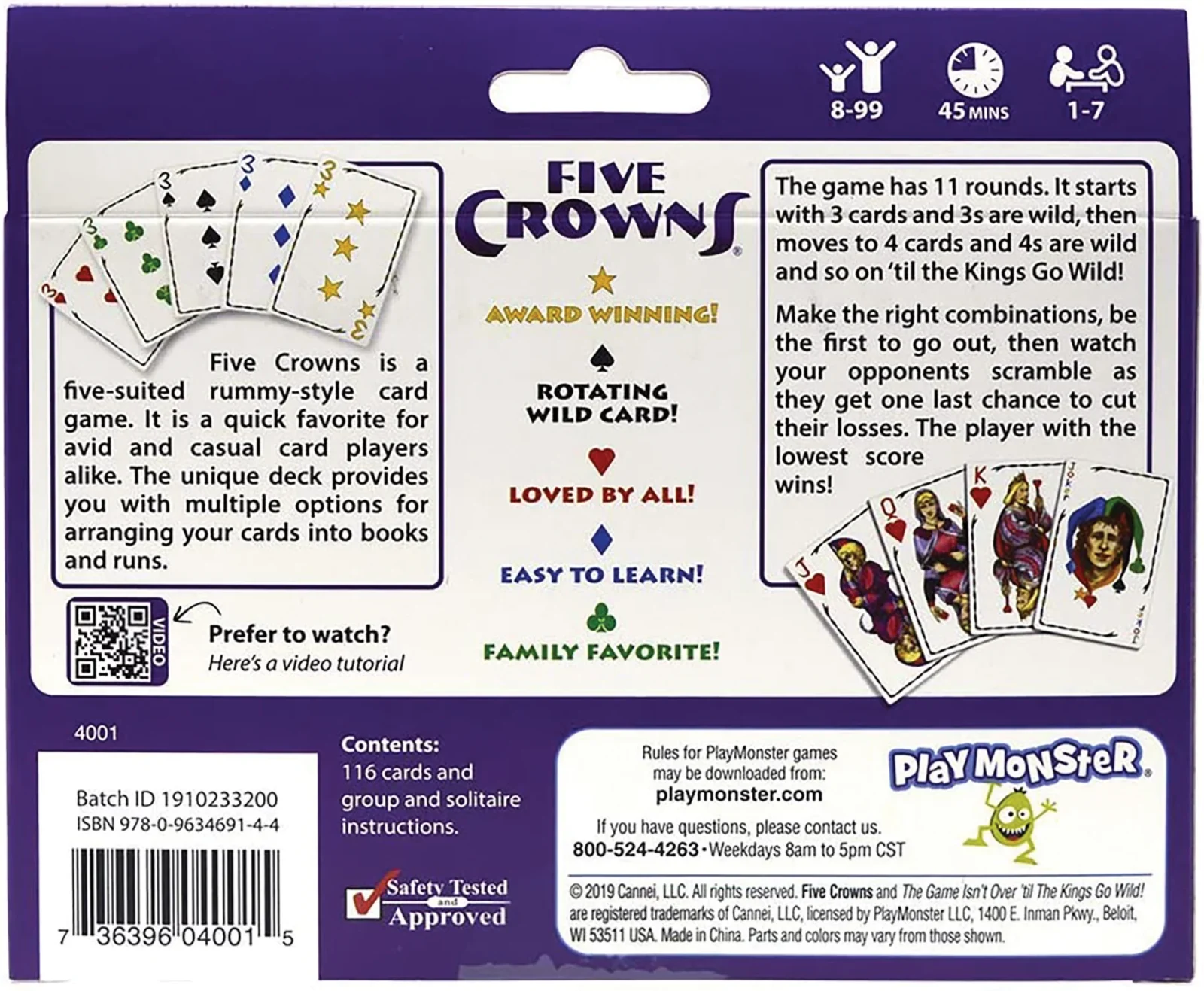 5 Crowns Card Game