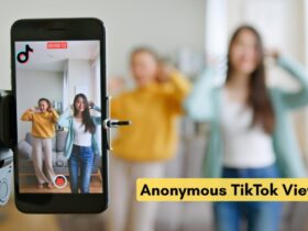 TikTok account viewer concept showing anonymous profile browsing and social media analysis on mobile screen