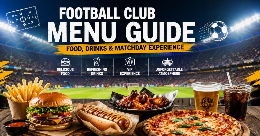 Football Club Menu: A Complete Guide to Game-Day Food That