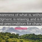 Awareness Without Judgment
