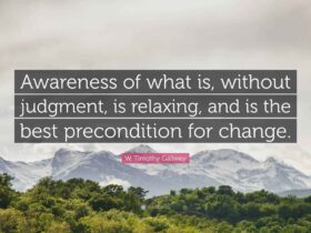 Awareness Without Judgment